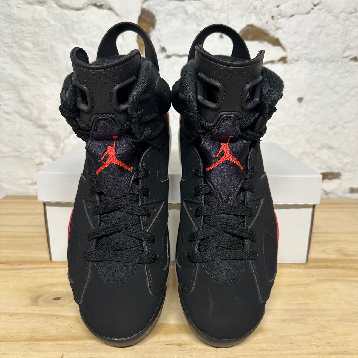 Air Jordan 6 Infrared Salesman Sz 9.5