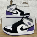 Air Jordan 1 Mid SE Purple Sz 8