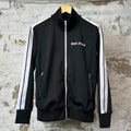 Palm Angels Black White Track Jacket Sz M