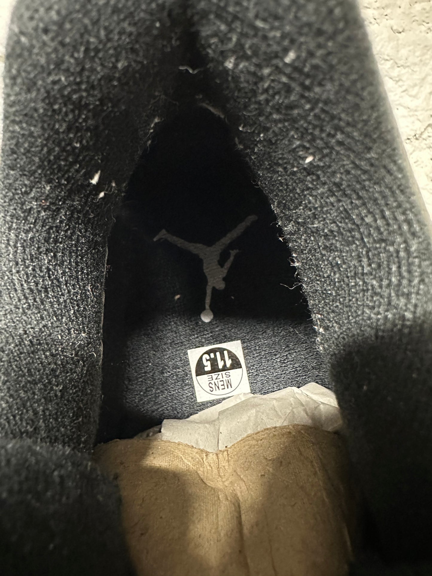 Air Jordan 4 Black Oreo Sz 11.5
