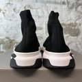 Balenciaga Sock Runner Black White Graffiti Sneaker DS