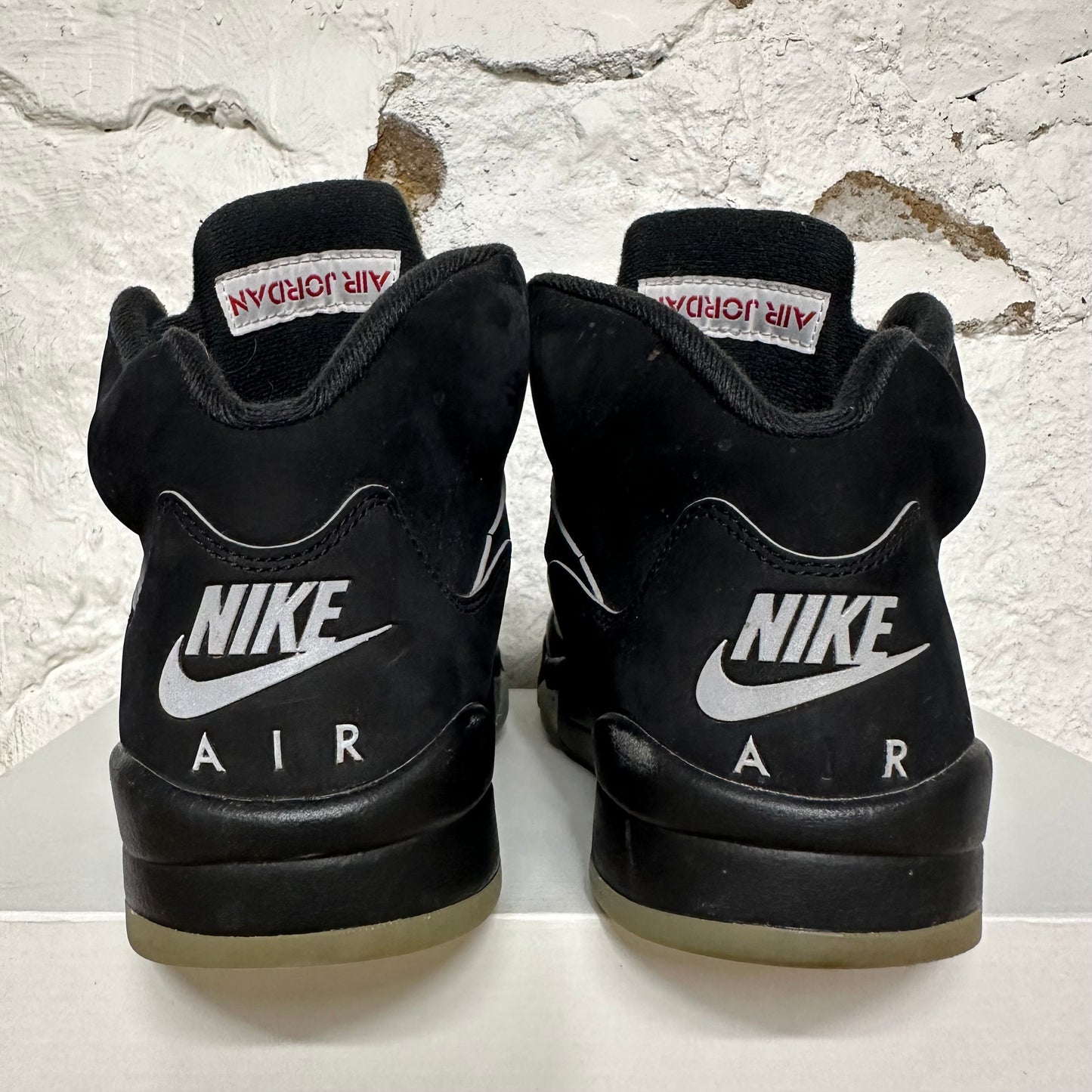 Air Jordan 5 Black Metallic Reimagined Sz 7.5