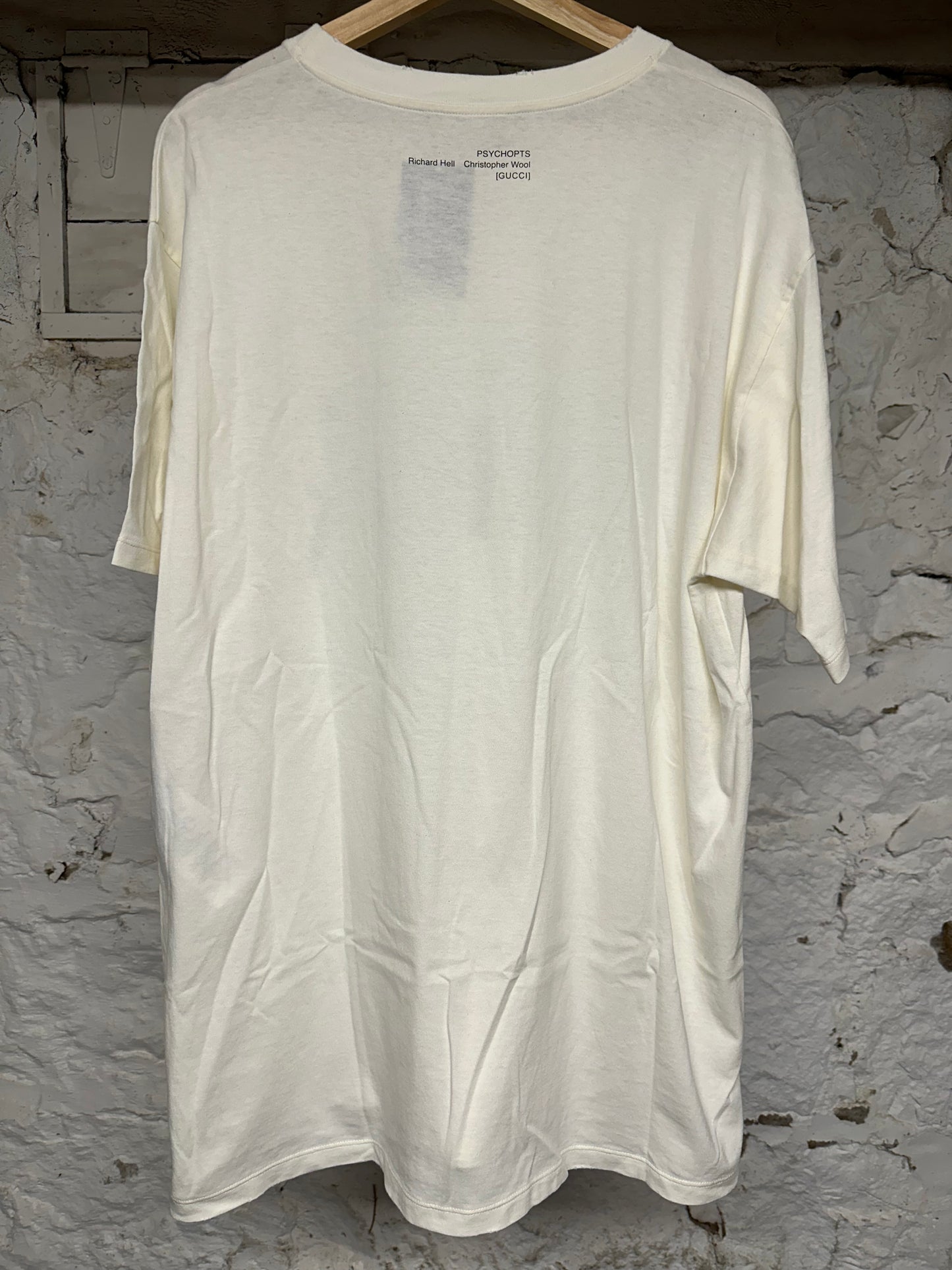 Gucci Think T-Shirt White Sz L