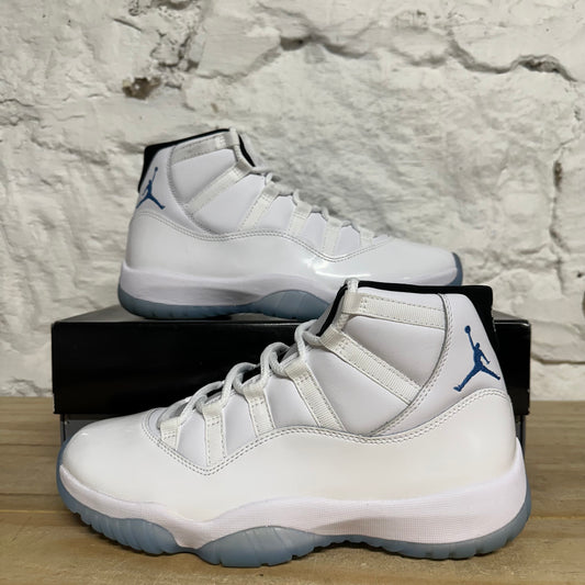 Air Jordan 11 High Legend Blue Sz 9