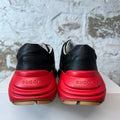 Gucci Rhtyon Black Red Green Sneaker Sz 8.5