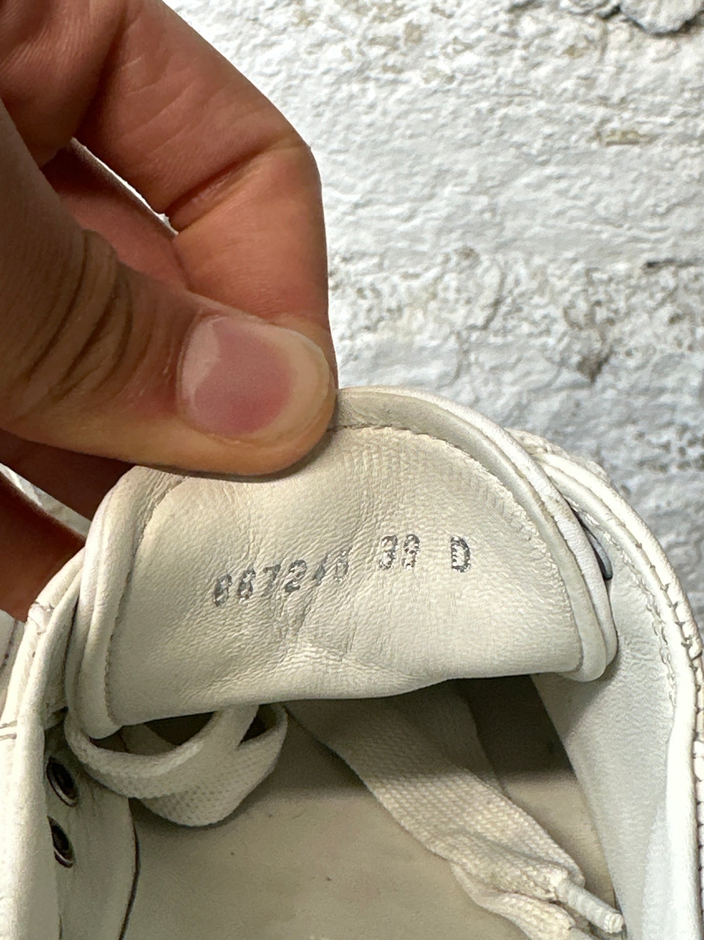 Alexander Mcqueen Plimsoll White Sneaker Sz 6.5 (39)