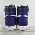 Air Jordan 1 Court Purple 2.0 Sz 9