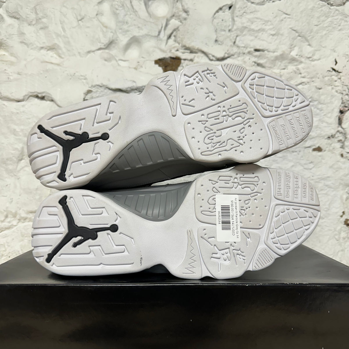 Air Jordan 9 Particle Grey Sz 14