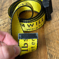 Off White Big Yellow Belt