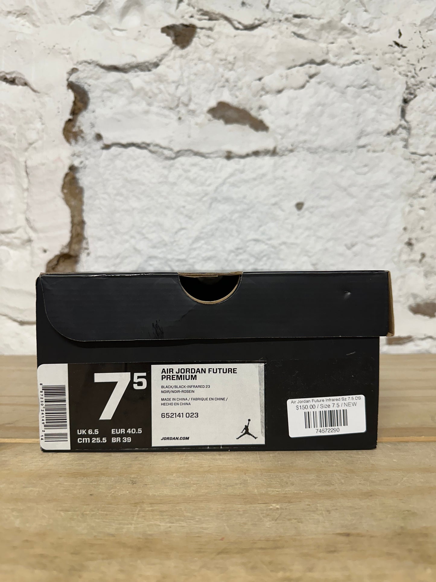 Air Jordan Future Infrared Sz 7.5 DS