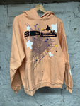 Sp5der Peach Hoodie Sz L DS