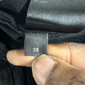 Amiri MX1 Black White Woven Black Denim Jeans Sz 38