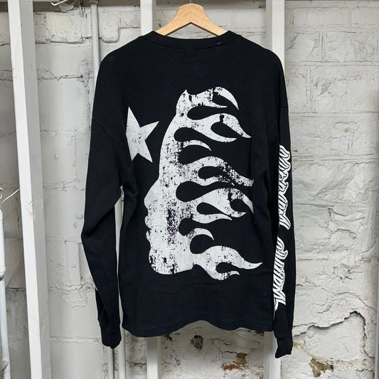 Hellstar Black Thermal Long Sleeve Sz M