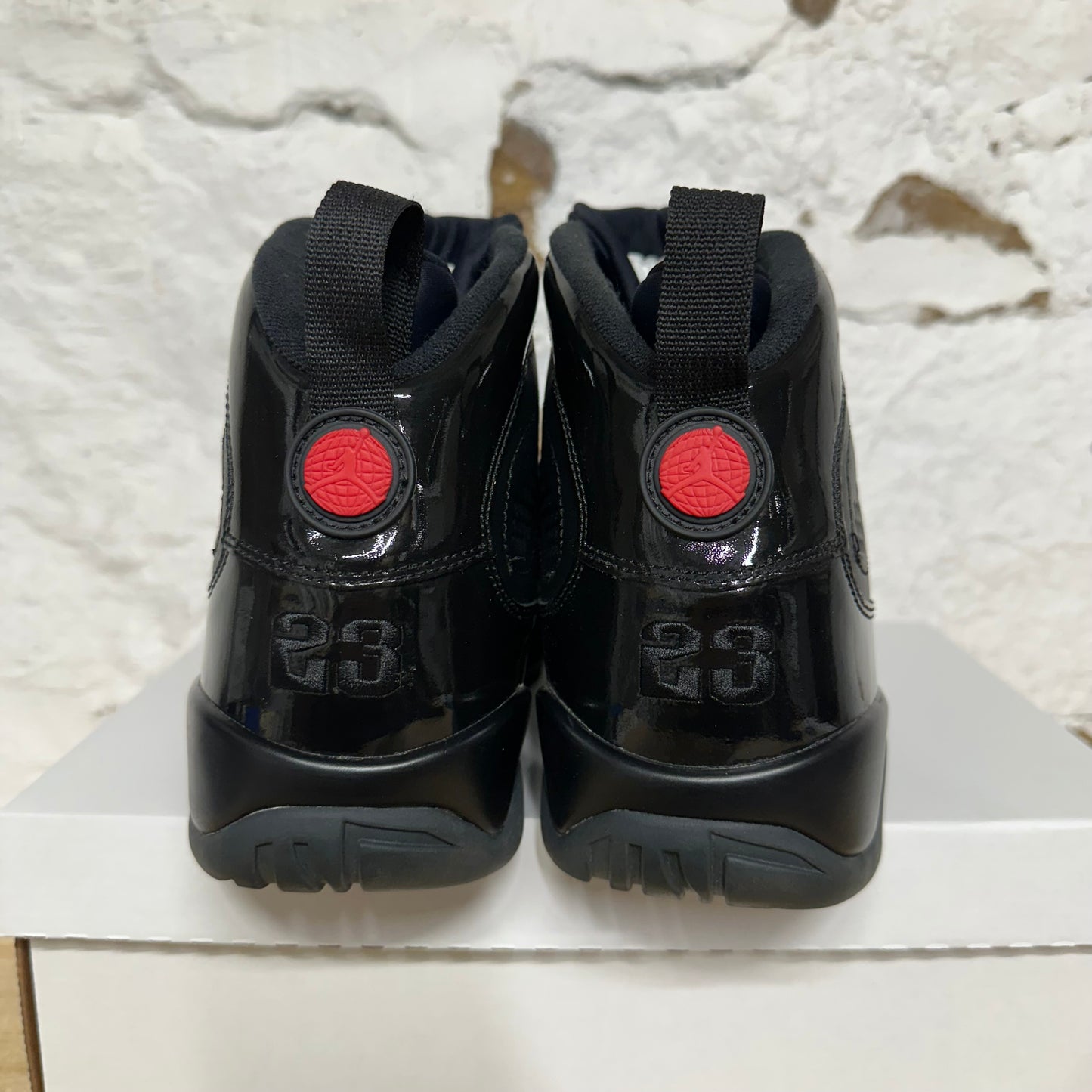 Air Jordan 9 Bred Patent Sz 13