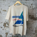 Rhude Yacht Club T-shirt Cream Sz M