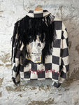 Amiri Wes Lang Sacrifices Jacket Black White Sz M