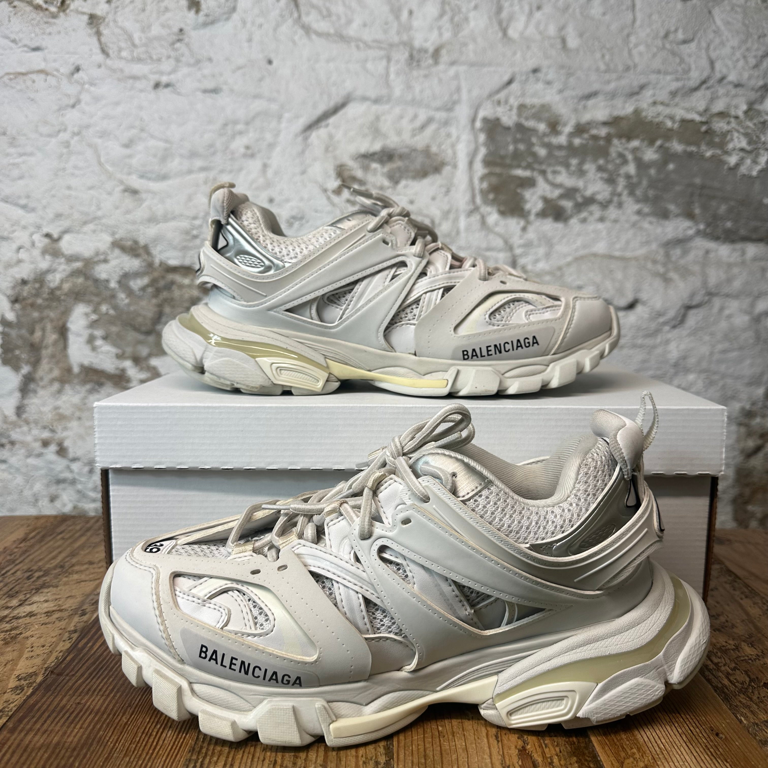 Balenciaga Track Runner Triple White Sneaker Sz 6.5 (39)
