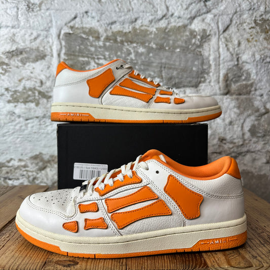 Amiri Orange Skeleton White Sneaker Sz 10 (43)