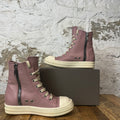 Rick Owens High Dusty Pink Milk Sneaker Sz 4 (35)