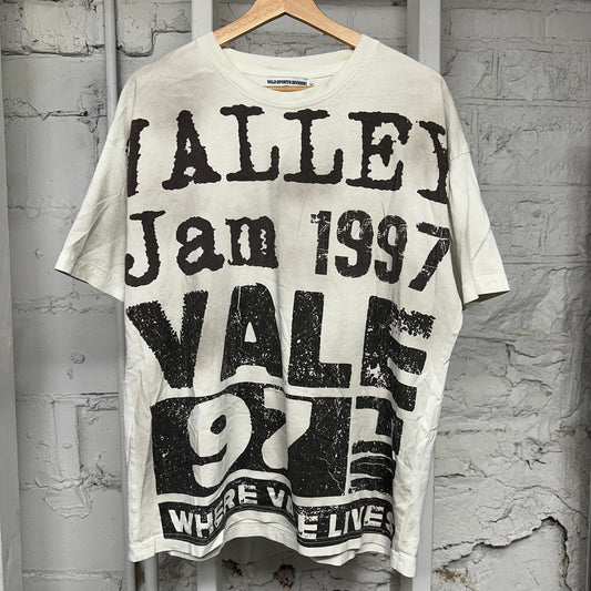 Vale 1997 Jam Cream T-Shirt Sz M