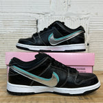 Nike SB Dunk Low Diamond Supply Co. Black Diamond Sz 5