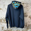 Supreme League Champs Navy Zip Up Hoodie Sz L