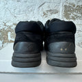 Chanel CC Triple Black Trainer Sneaker Sz 7 (40)