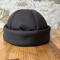 Prada Renylon Padded Black Beanie Sz XL