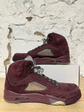 Air Jordan 5 Burgundy Sz 10.5