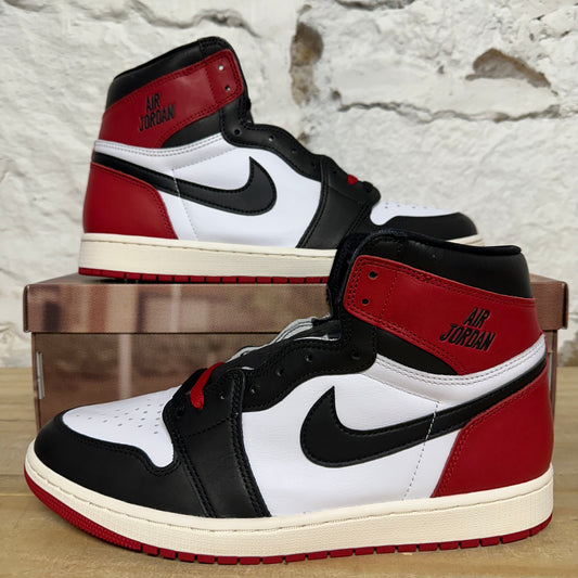 Air Jordan 1 High Black Toe Reimagined Sz 11.5 DS