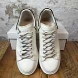 Alexander Mcqueen Spellout Cream Tab White Sneaker Sz 9 (42) No Box