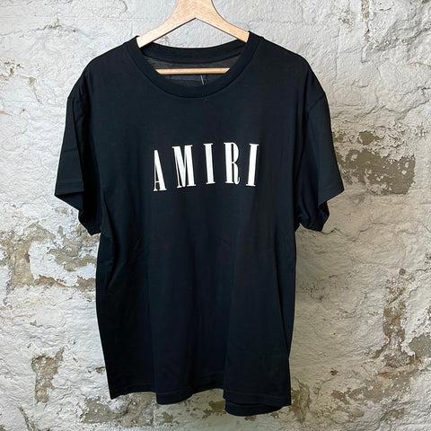 Amiri Black Spellout T-shirt White Sz M