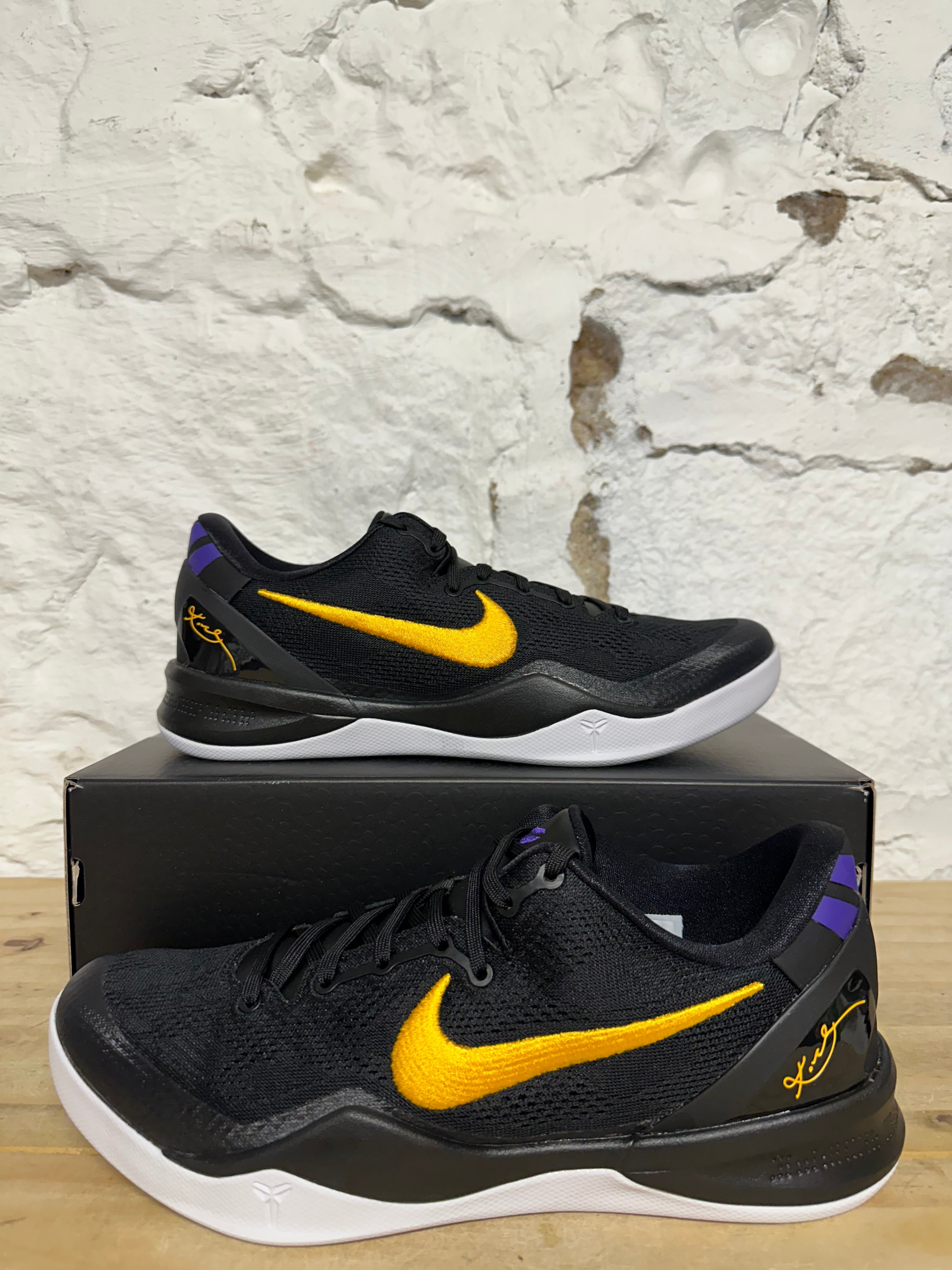 Nike Kobe 8 Protro Lakers Away Sz 11 DS