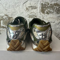 Bottega Veneta Mud Orbit Silver Sneaker Sz 10 (43)