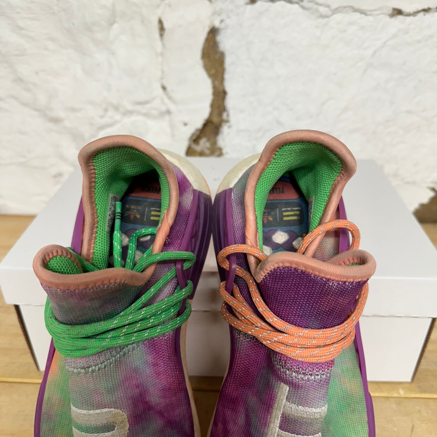 Adidas Human Race NMD Pharrell Holiday Festival Sz 8.5
