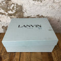 Lanvin Curb Teal Blue Lace Green Blue Sneaker Sz 8 (41)