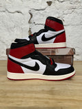 Air Jordan 1 High Black Toe Reimagined Sz 10.5 DS