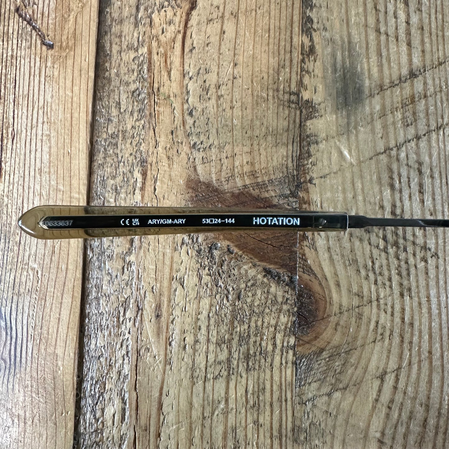 Chrome Hearts Hotation Transluscent Black Silver Sunglasses