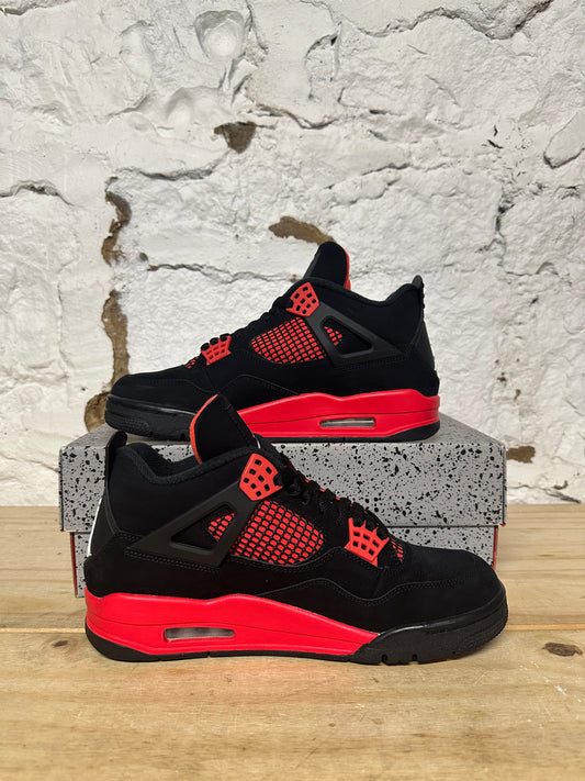 Air Jordan 4 Red Thunder Sz 9