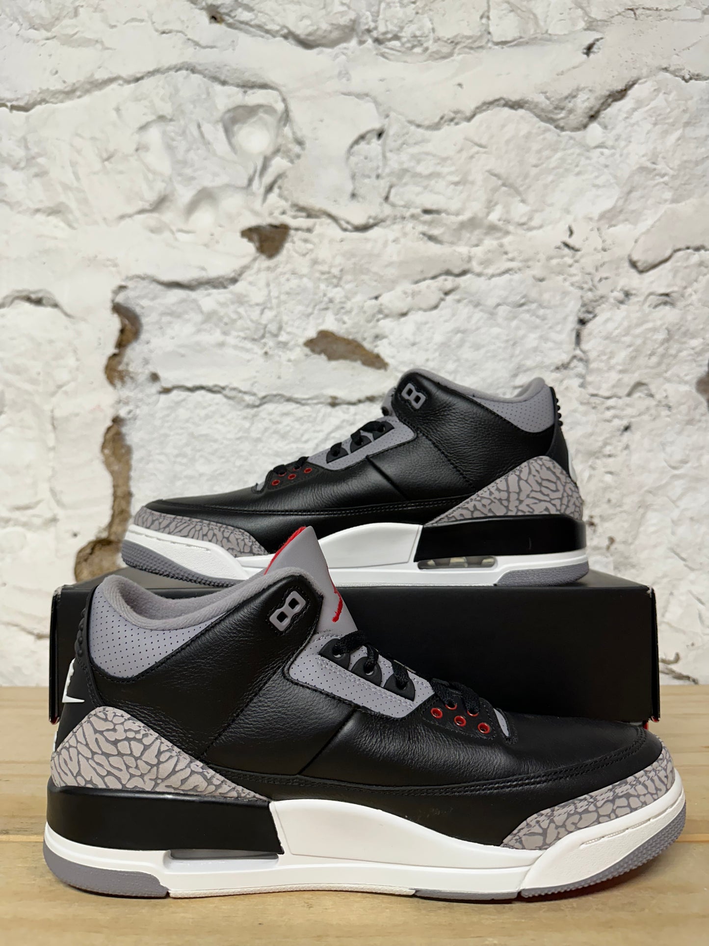 Air Jordan 3 Black Cement Sz 12 DS