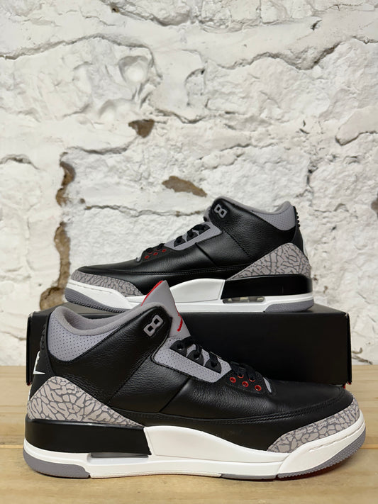 Air Jordan 3 Black Cement Sz 12 DS