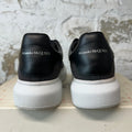 Alexander McQueen Black Tab Iridescent White Sole Sneaker Sz 10 (43)