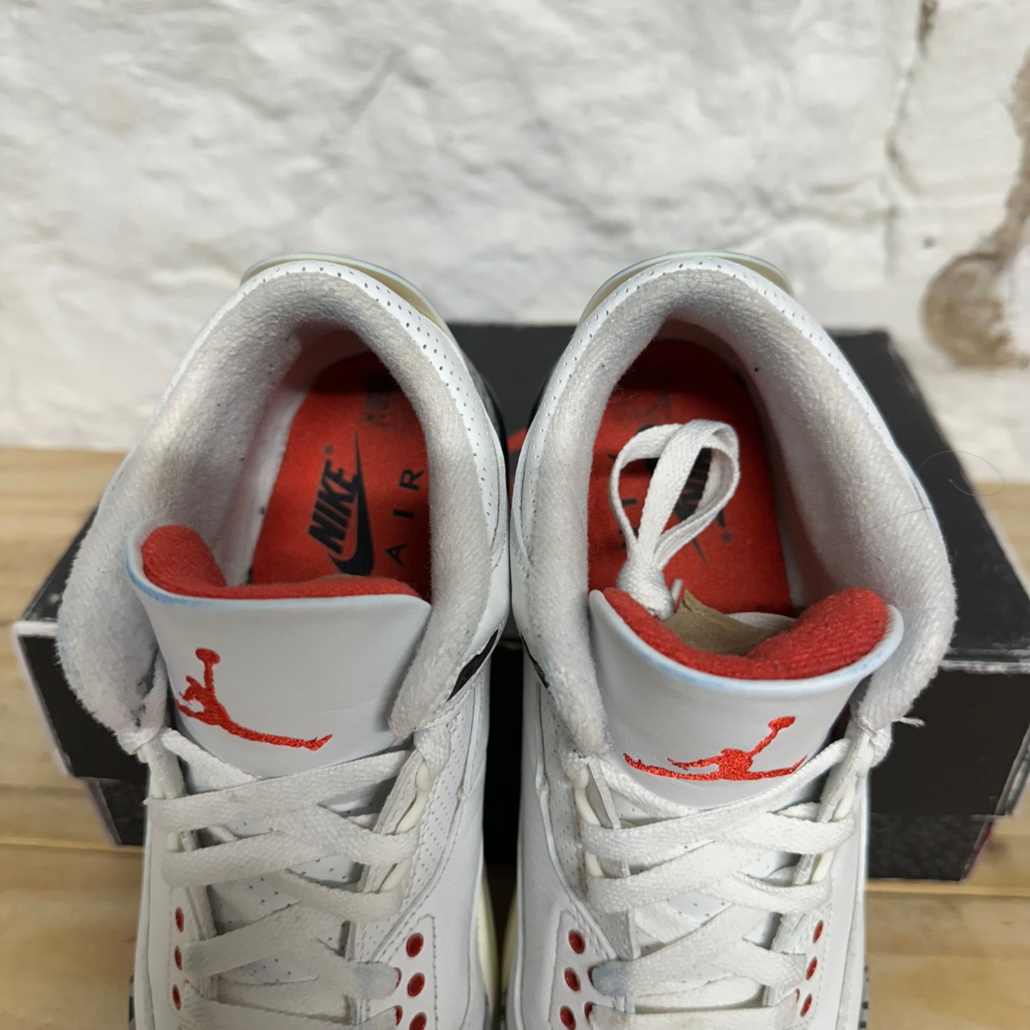 Air Jordan 3 White Cement Reimagined Sz 8