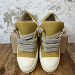 Rick Owens Jumbo Lace Padded Mustard Low Sz 11 (44)