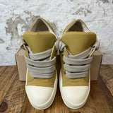 Rick Owens Jumbo Lace Padded Mustard Low Sz 11 (44)