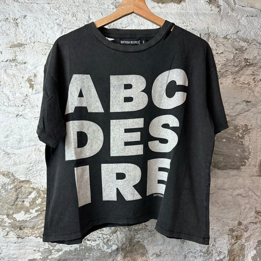 Bottega Desires ABC Black T-shirt DS