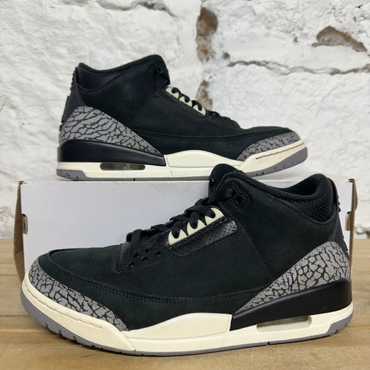 Air Jordan 3 Off Noir Sz 9.5 (11W)
