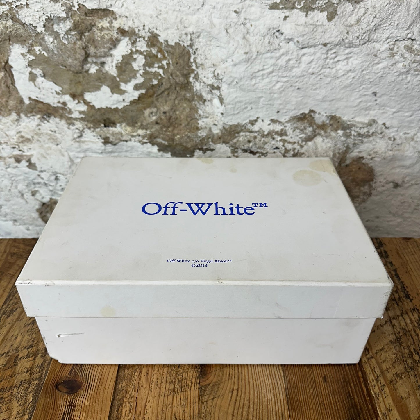 Off White Out Of Office Light Blue White Sneaker Sz 8 (41)