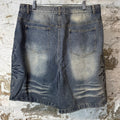 Vale Flare Blue Jean Shorts Sz 34