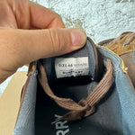 Burberry Dark Brown Plaid Ramsey Sneaker Sz 13 (46)